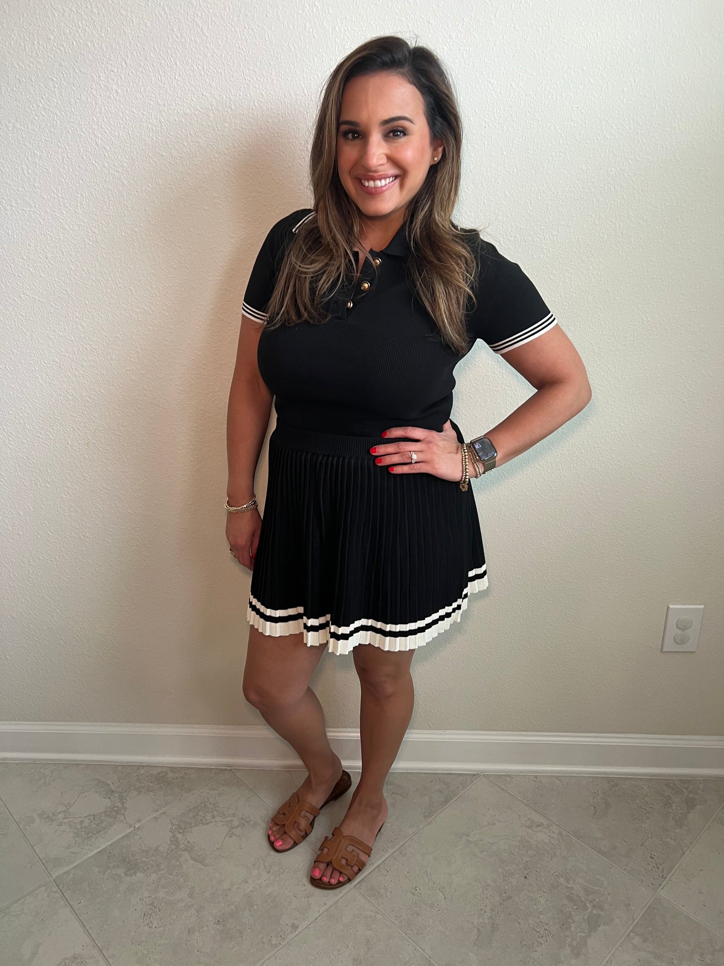 Knit Skort Set