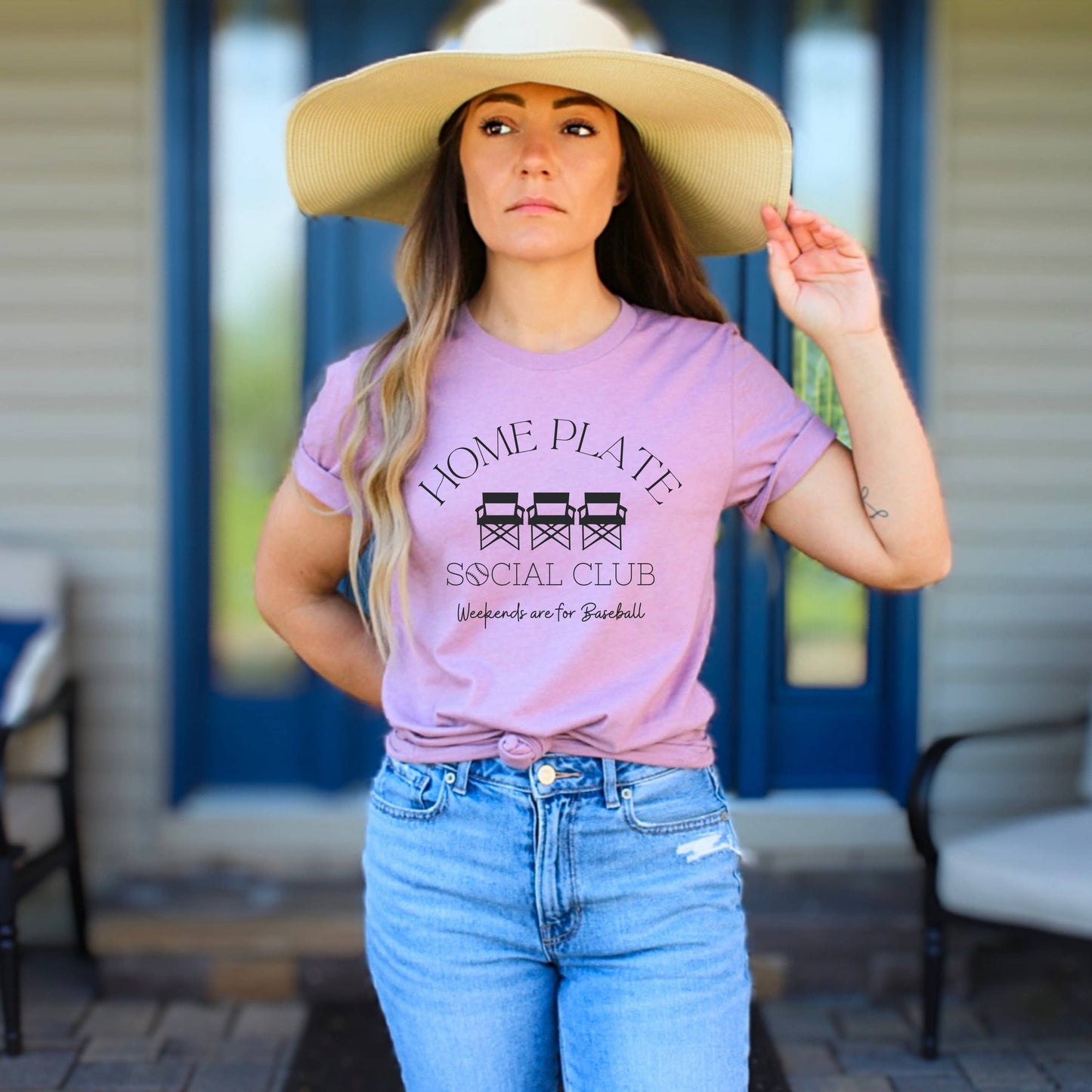 Baseball Shirt - Cute Baseball Tee - Home Plate Social Club