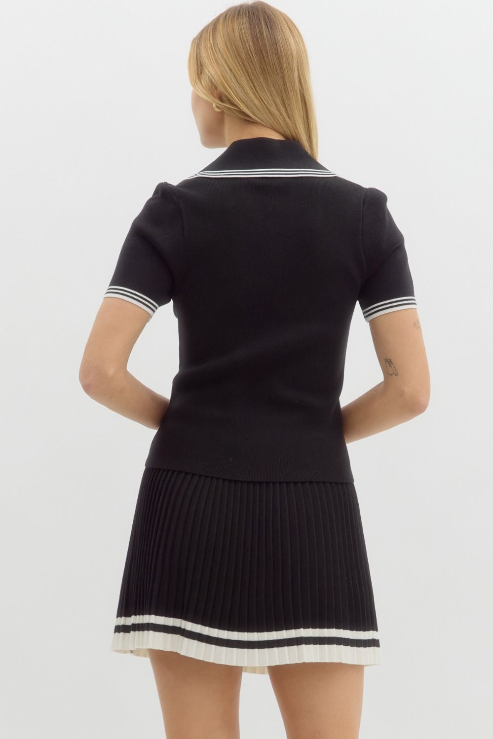 Knit Skort Set
