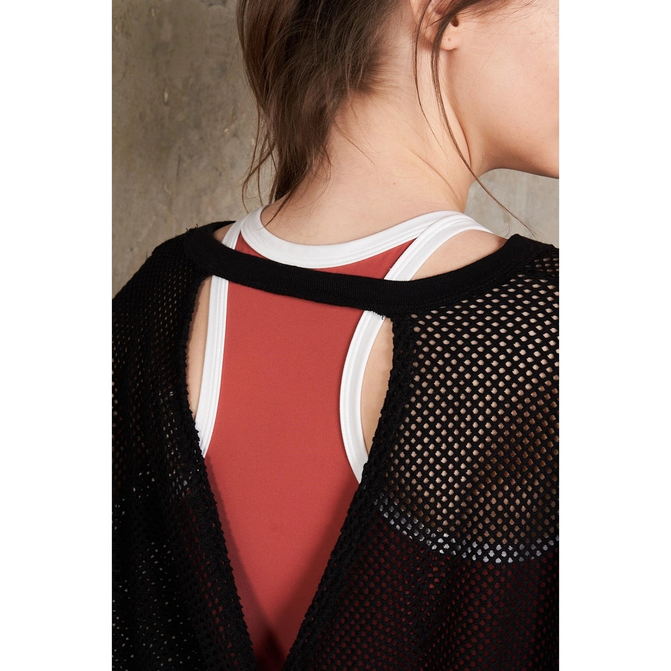 Twisted Back Top- Black