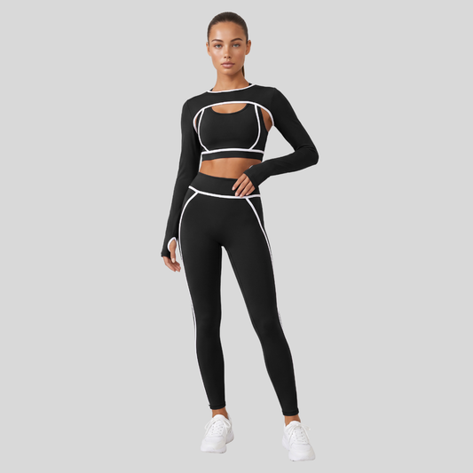 Women's 3-Piece Yoga Workout Set