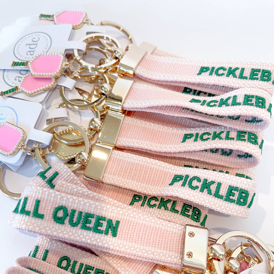 PICKLEBALL QUEEN Keychain