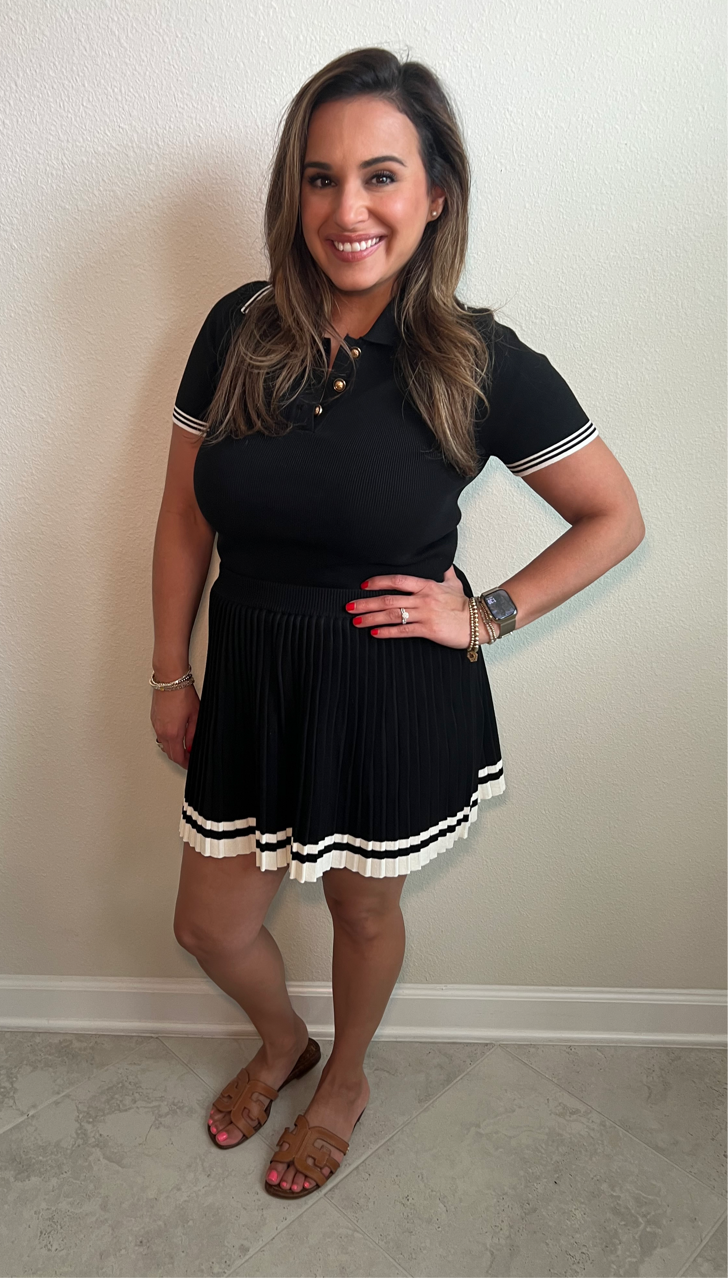 Knit Skort Set