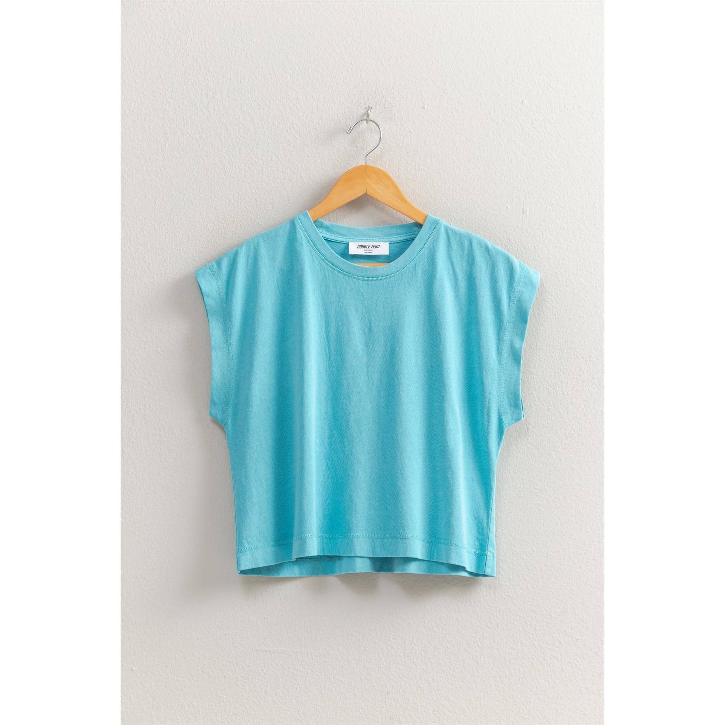 Round Neck Short Sleeve Oversized Tee