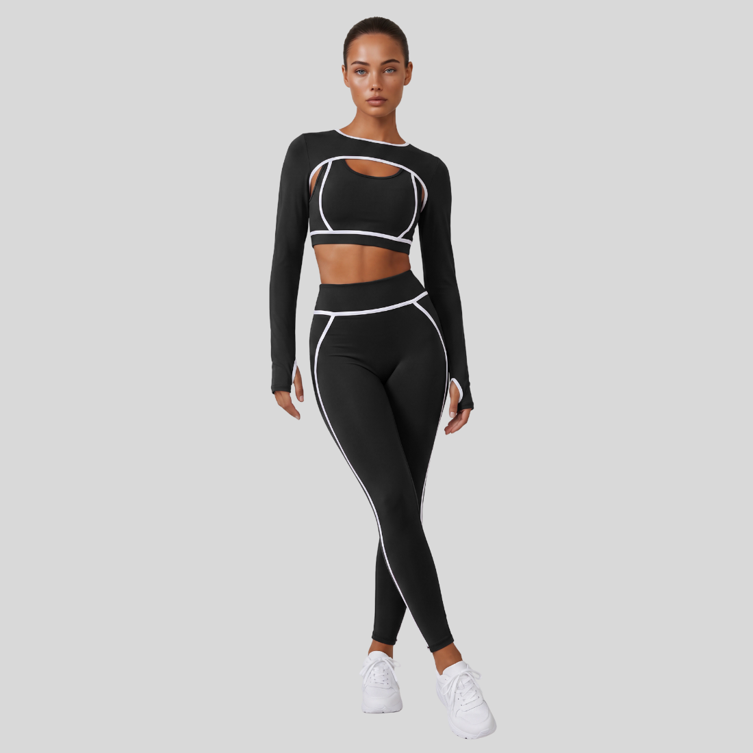 Women's 3-Piece Yoga Workout Set