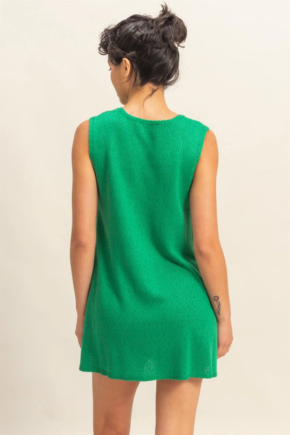 Side Slit Top And Shorts Set