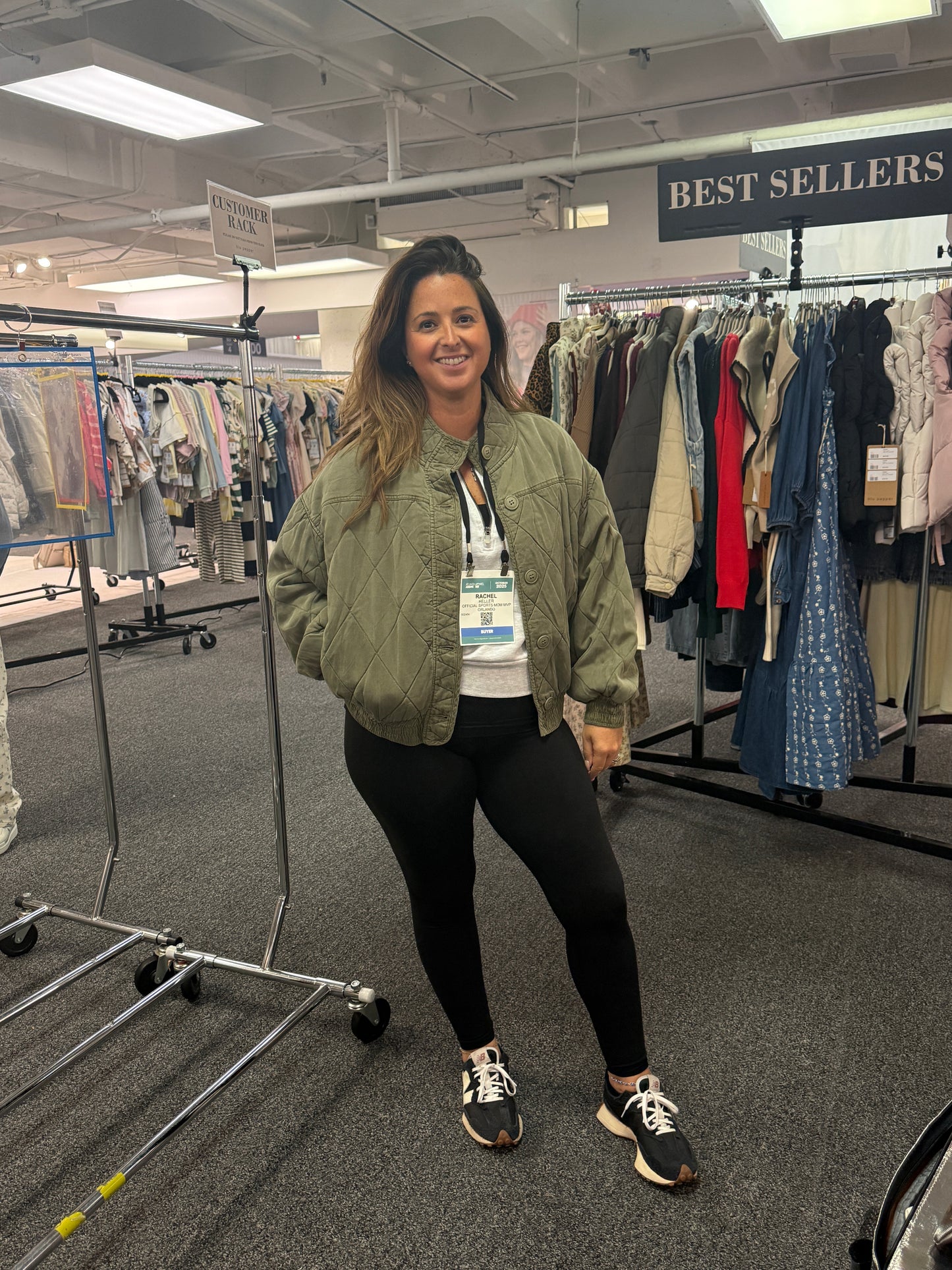 Washed Quilted Button Down Jacket