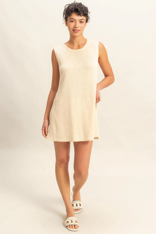 Side Slit Top And Shorts Set