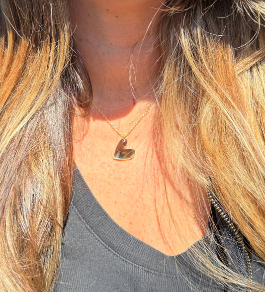 Mirror Heart Necklace