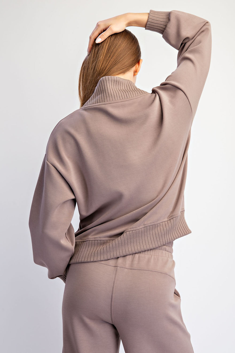 MODAL SCUBA LUXE V-NECK TOP