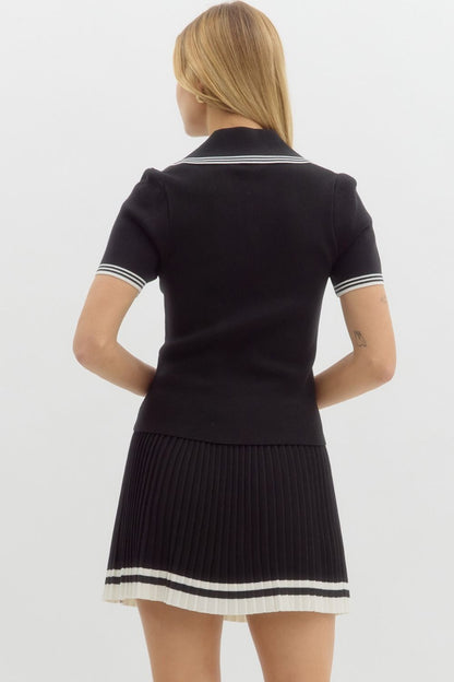 Knit Skort Set
