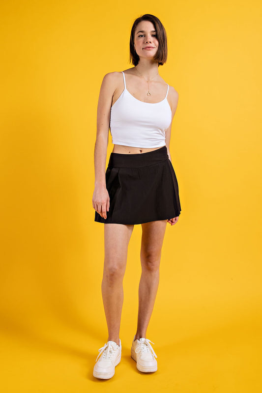 ACTIVE PLEAT TENNIS SKORT