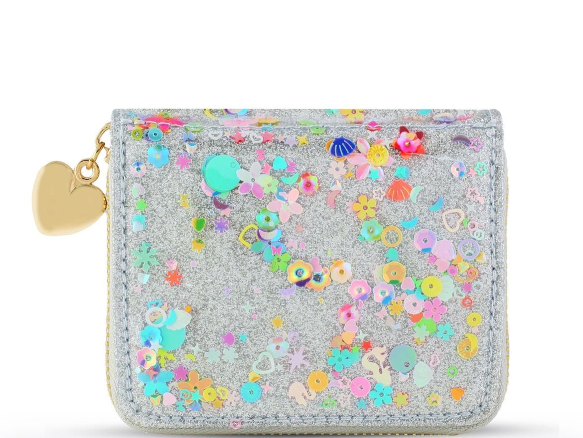 Confetti Wallet - SILVER * PRE SALE*