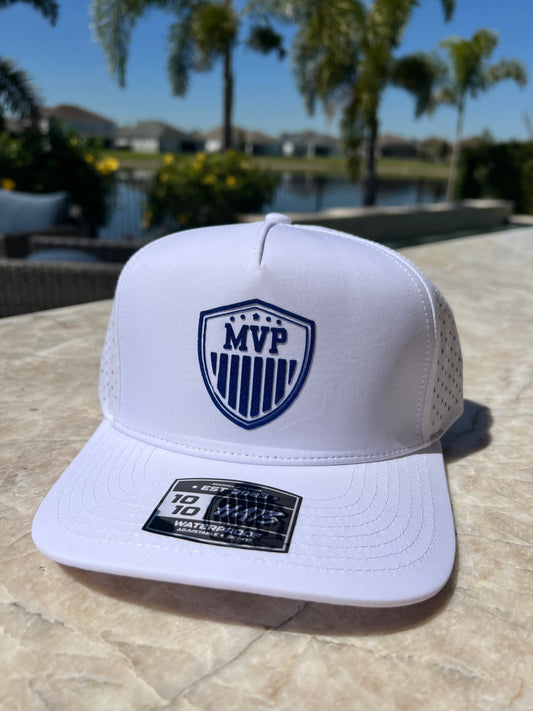White MVP Hat